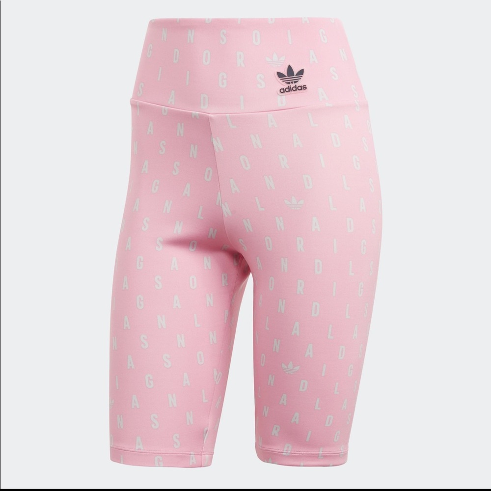 NWT Adidas Original Bike Short Tight Semi Pink L